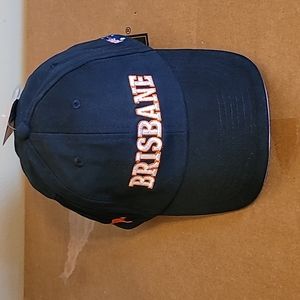 Visit Merchandise Brisbane Australia Blue Cotton Adjustable Men's Hat/Cap NWT